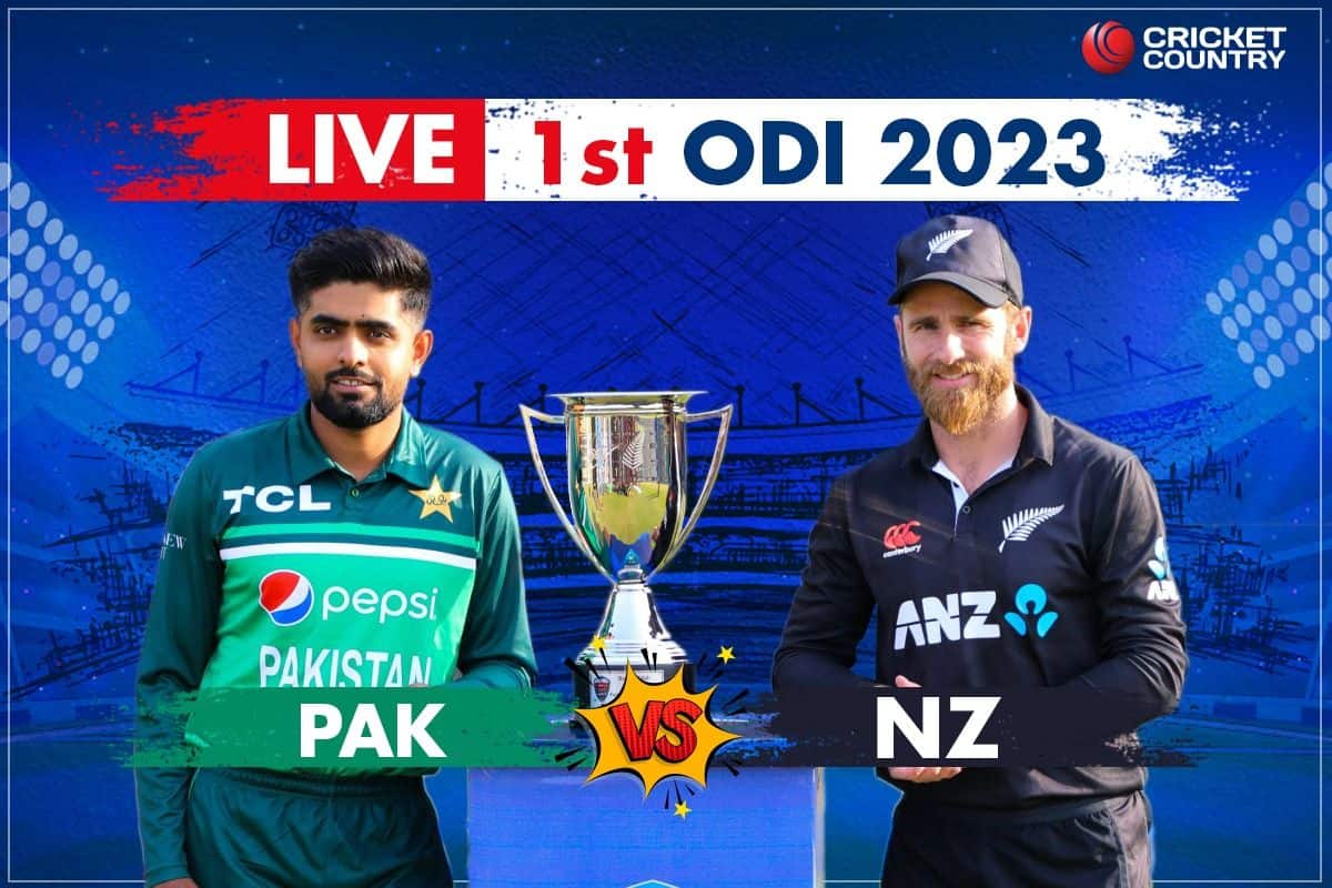 LIVE Pakistan vs New Zealand 1st ODI Update: PAK In Command With Early Wickets